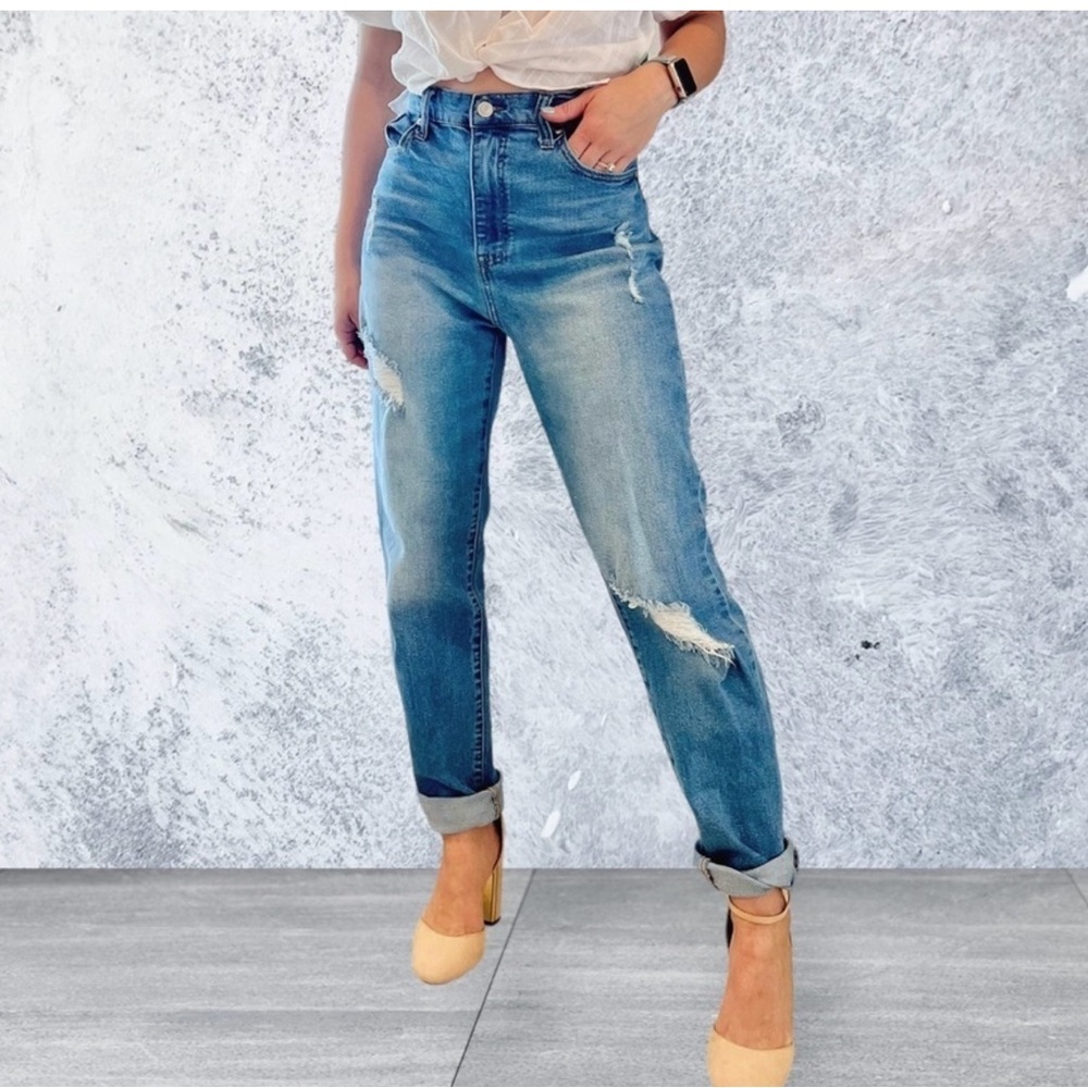 Altar'd State High Waist Distressed Jeans Size 30
